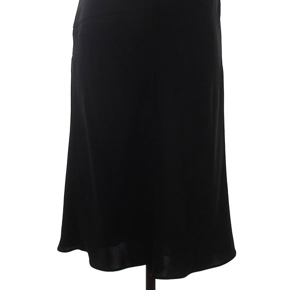 Giorgio Armani Black Fit & Flare Fine Crepe Skirt- Sz. 40/4 - Picture 6 of 9